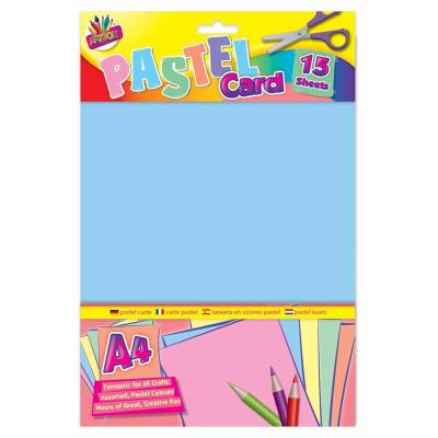 Artbox A4 Pastel Card 15 Sheets - Case of 12