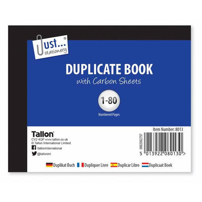 Duplicate Book with Carbon Sheets Half Size