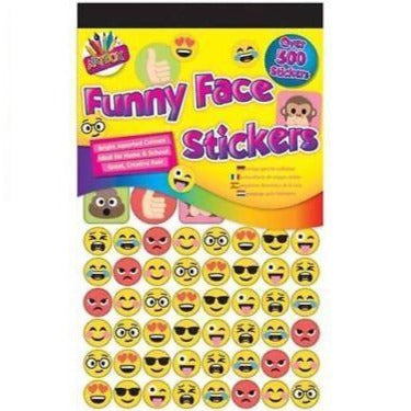 Artbox Funny Face Emoji Stickers 20 Sheets - Case of 12