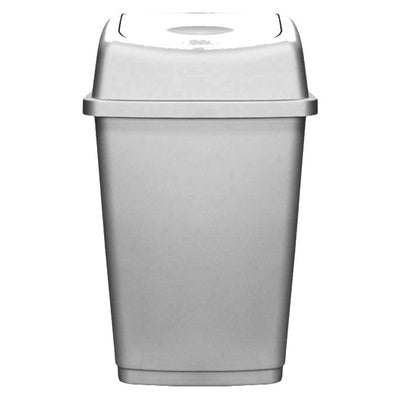 Signature Swing Bin 50 Litre Silver