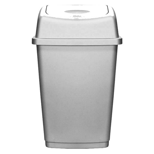 Signature Swing Bin 50 Litre Silver