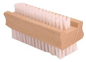 Double Sided Wooden Nail Brush - Case of 12