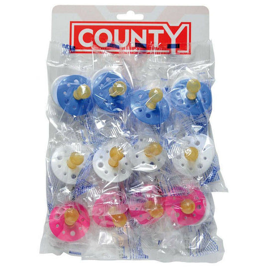 County Baby Soothers - Sleeve of 12