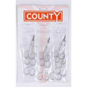 County Nail Scissors 3.5" - Sleeve of 10