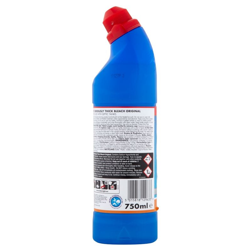 Easy Seriously Thick Bleach Original 750ml - Case of 12 Wholesale