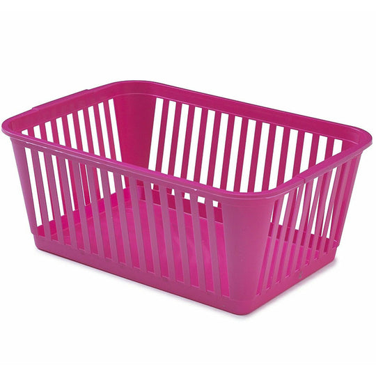 Whitefurze Handy Basket 37cm Hot Pink