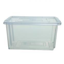 Stackable Storage Container Box Clear Medium