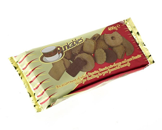 Dunkables Assorted Biscuits 400g - Case of 12