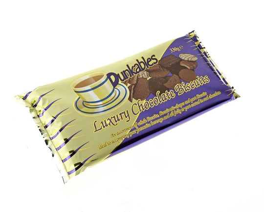 Dunkables Luxury Chocolate Biscuits 330g - Case of 16