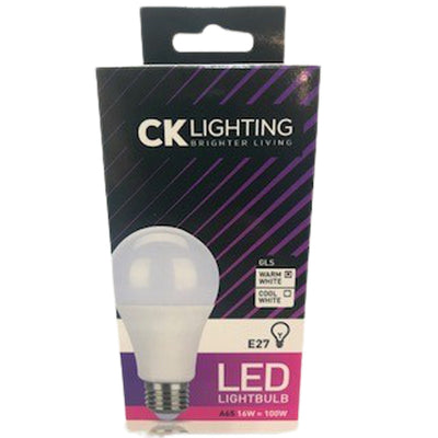 CK LED GLS Screw Light Bulb 15W 100W