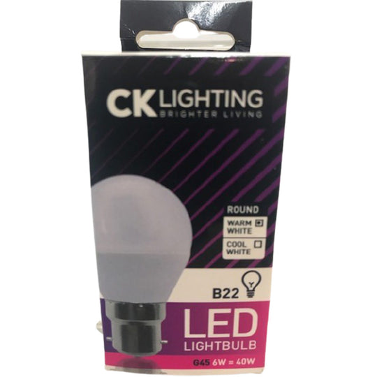 CK LED Golf Light Bulb 6W 40W
