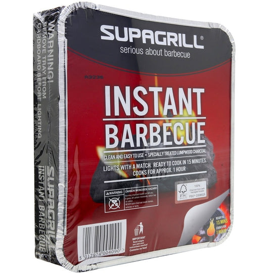 Supagrill Complete Disposable Instant BBQ Tray