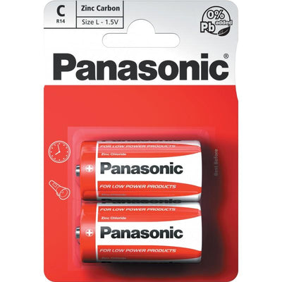 Panasonic C Battery R14Rz/2B - Case of 12