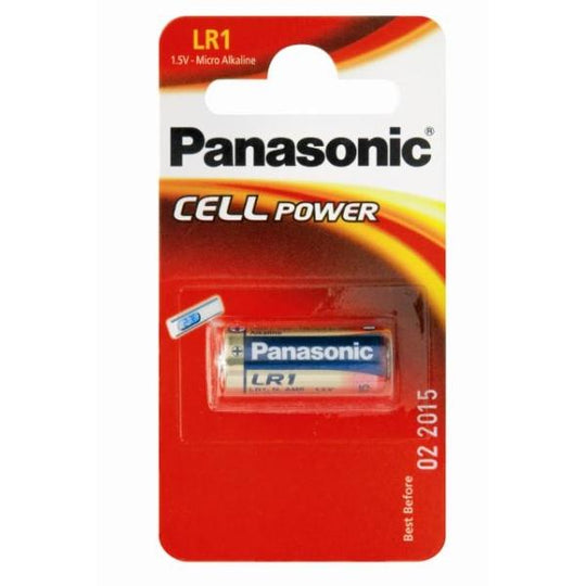 Panasonic LR1 1.5V 1pk 'N' Alkaline Battery