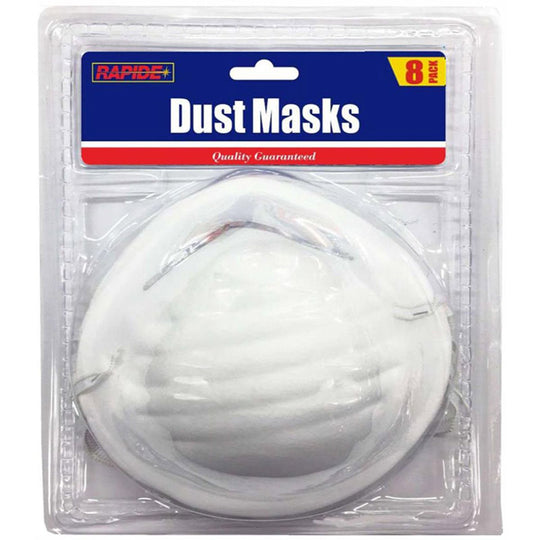 Rapide Dust Masks 8 Pack