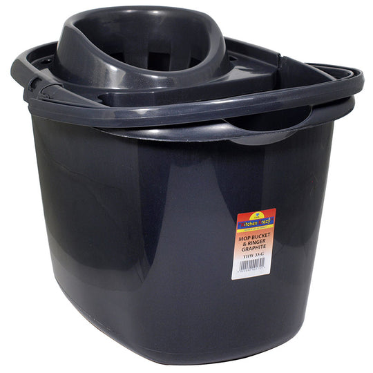 Mop Bucket with Wringer Graphite
