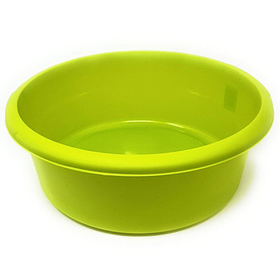 Round Washing Up Bowl Lime Green