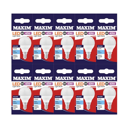 Maxim Led Light GLS BC Cw Pearl 6W=40W