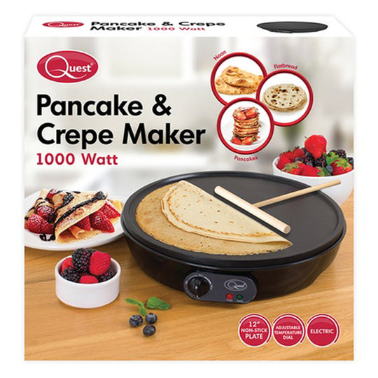 Quest Pancake & Crepe Maker Non Stick Plate
