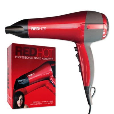 Red Hot Professional Hair Dryer 2200w