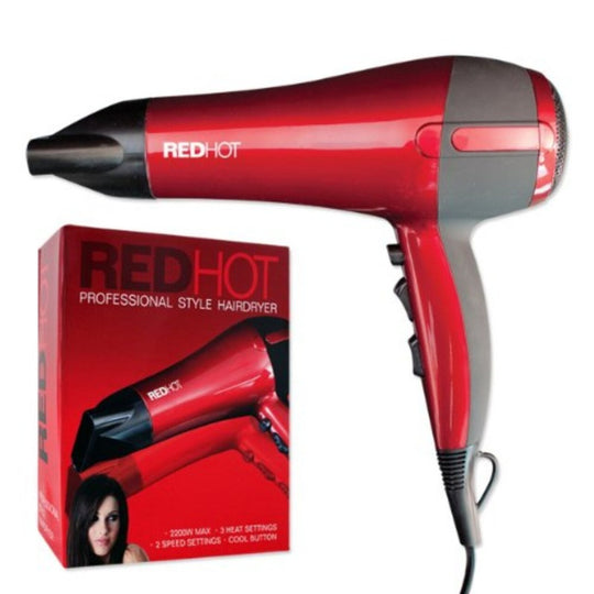 Red Hot Professional Hair Dryer 2200w