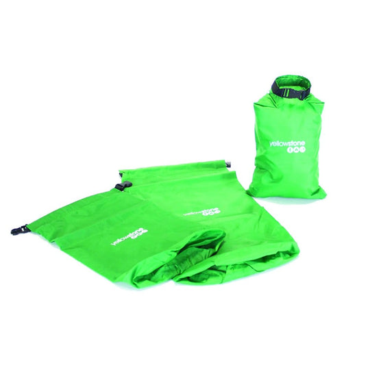 Yellowstone 3 Dry Sacks - Green