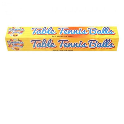 Table Tennis Balls 6 Pack - Case of 12 4cm