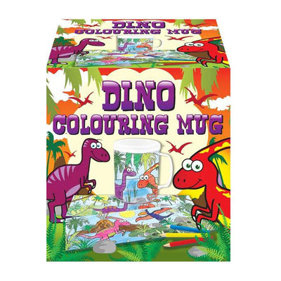 Dino Dinosaur Colouring Mug