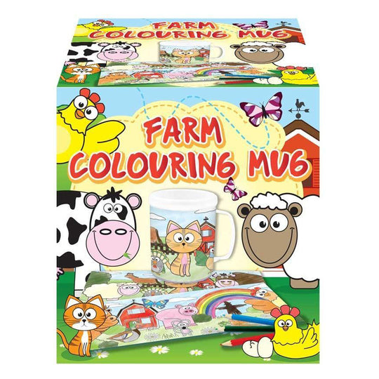 Farm Colouring Mug