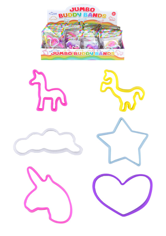 Bracelet Band Unicorn 6 Assorted Pieces Bag