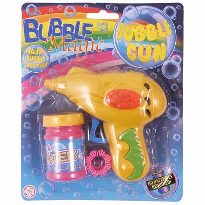 Bubble Magic Gun with Bubble Tub