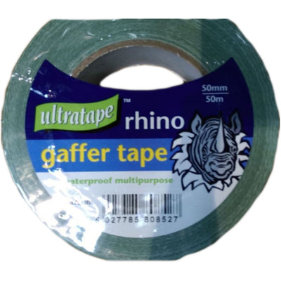 Ultratape Rhino Gaffer Cloth Tape Green 50mm x 50m