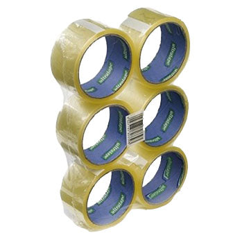Ultratape Ultra Core Clear Tape 48mm x 66m - Case of 6