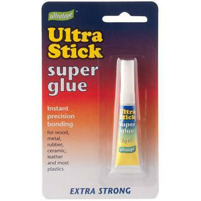 Ultratape Ultra Stick Super Glue Extra Strong 2g - Pack of 24