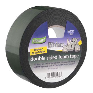 Ultratape Rhino Double Sided Foam Tape 10m x 50mm