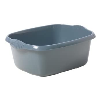 Rectangular Washing Up Bowl Silver