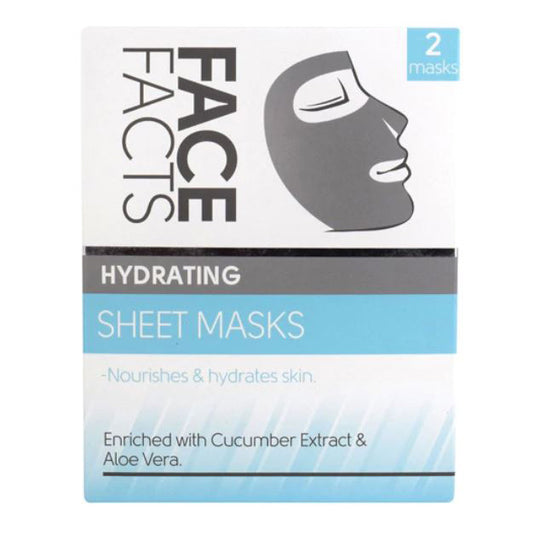 Face Facts Hydrating Sheet Mask Twin Pack