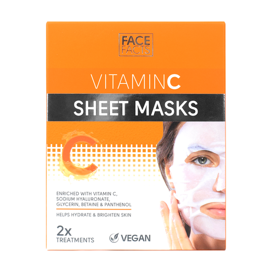 Face Facts Vitamin C Sheet Mask 2 pack