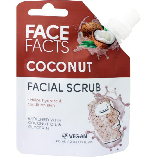Face Facts Facial Scrub Peach 60ml - Case of 12