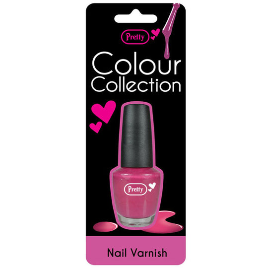 Pretty Colour Collection Nail Varnish - Plummy
