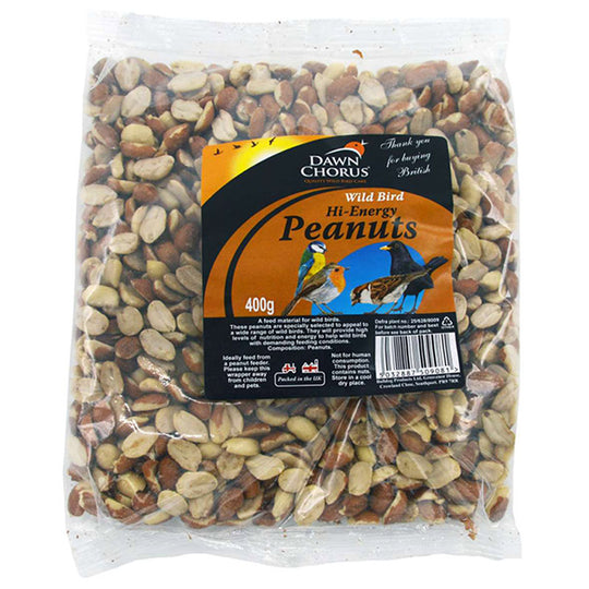 Dawn Chorus Wild Bird Hi-Energy Peanuts 400g