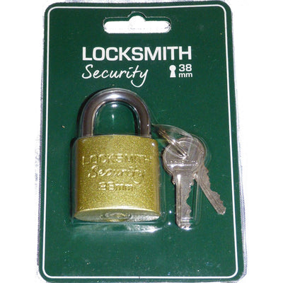 Green Jem Locksmith Security Padlock 38mm - Case of 12