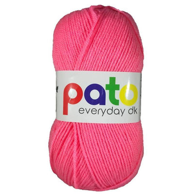 Pato Everyday Double Knitting Yarn - Case of 10 - Pink