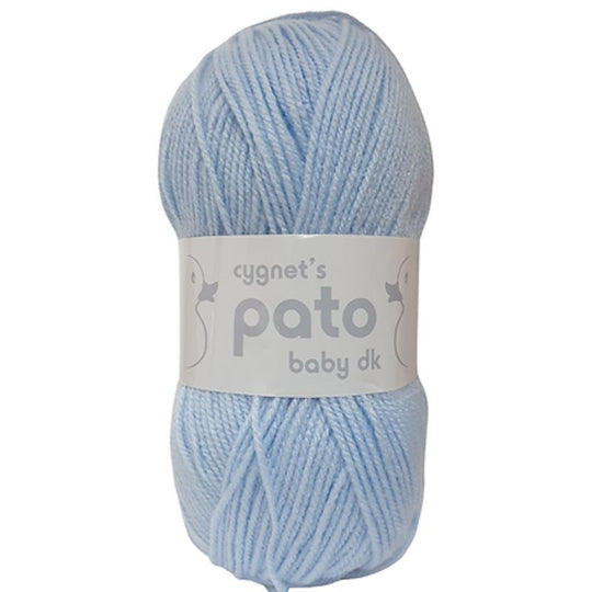 Baby Pato Everyday Double Knitting Yarn - Case of 10 - Baby Blue