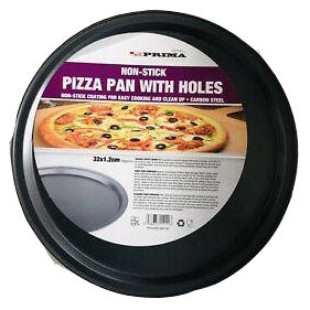 Prima Non Stick Pizza Pan with Vent Holes