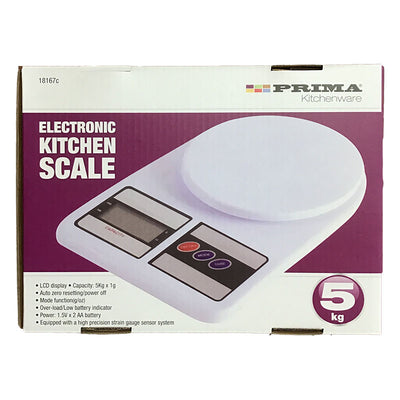 Prima Electroinc Digital Kitchen Scale 5kg