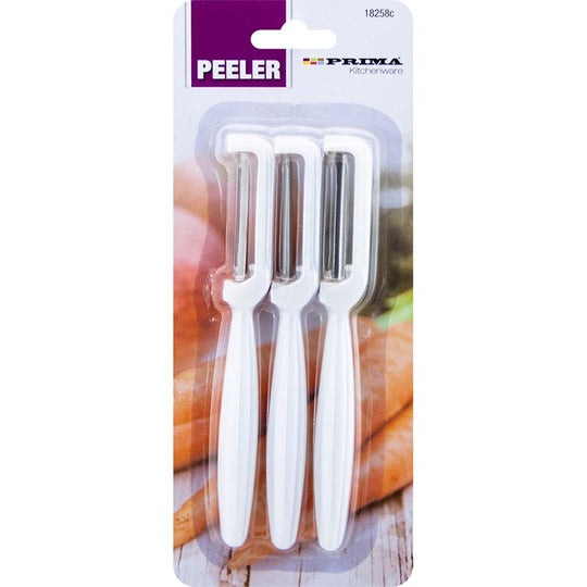 Prima Peeler With Plastic Handle 3 Pack