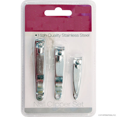 Nail Clipper Set in Blister 3pc