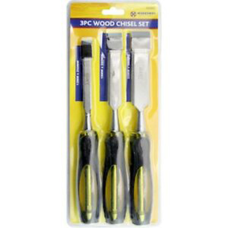 Marksman Wood Chisel Set 3pc Wholesale