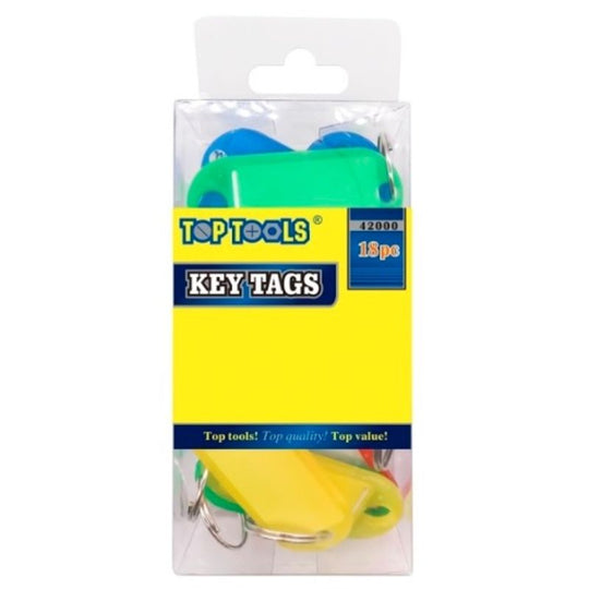 Top Tools Key Tags 18 Pack